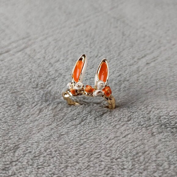 Bunny Ears Animal Lovers Ring - Picture 3 of 3